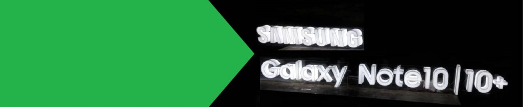 Full acrylic 3D LED signage examples