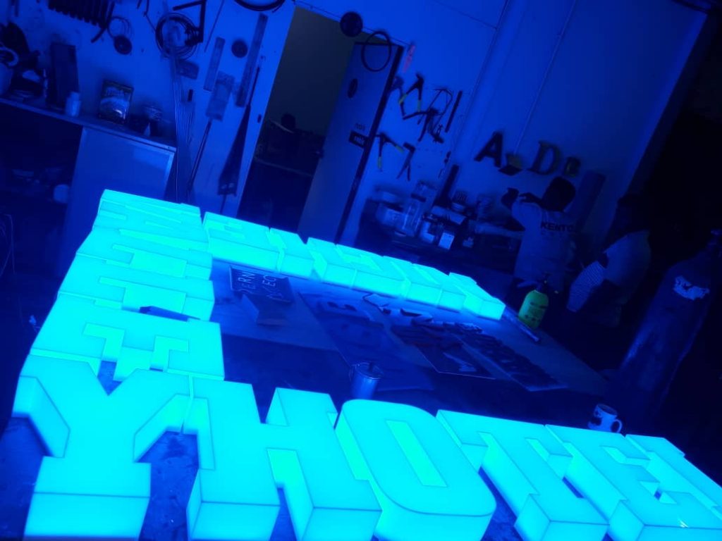 fabricate LED 3D